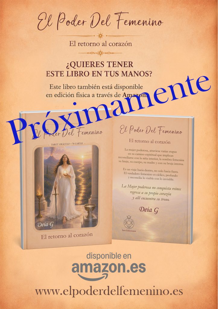 Libro Tarot El Poder Del Femenino - El retorno al corazón Publicidad Libro Tarot Amazon Proximamente 723x1024