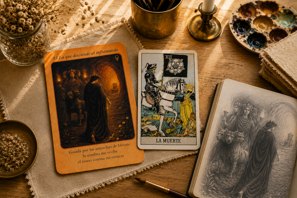 Serie: Reinterpretando los Arcanos del Tarot Carta 13 Tarot